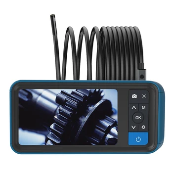 

Endoscope Car Plug And Play Dual Lens 1080P Brightness Adjustable 6 LED Lights LCD Screen Inspection Camera 8mm With 32GB Card