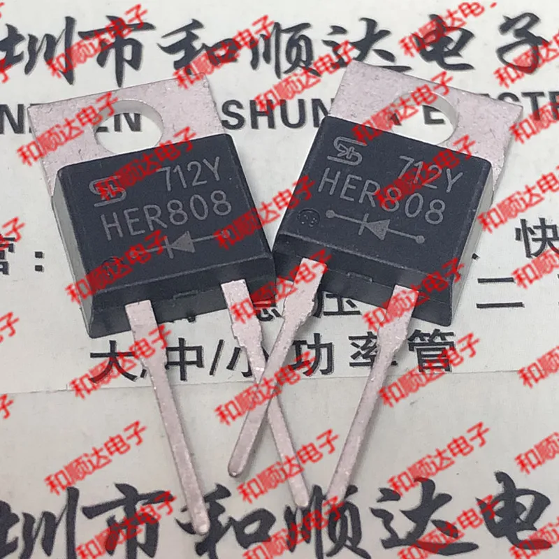 10 шт./лот HER808 новое место в 220-2 1000V 8A