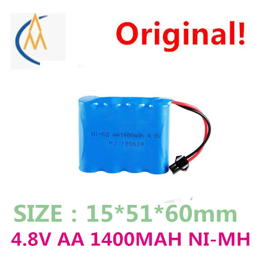 Factory pin 4.8 V AA5 # 1400 mah nickel cadmium battery rechargeable remote control electric toy lighting | Канцтовары для офиса и