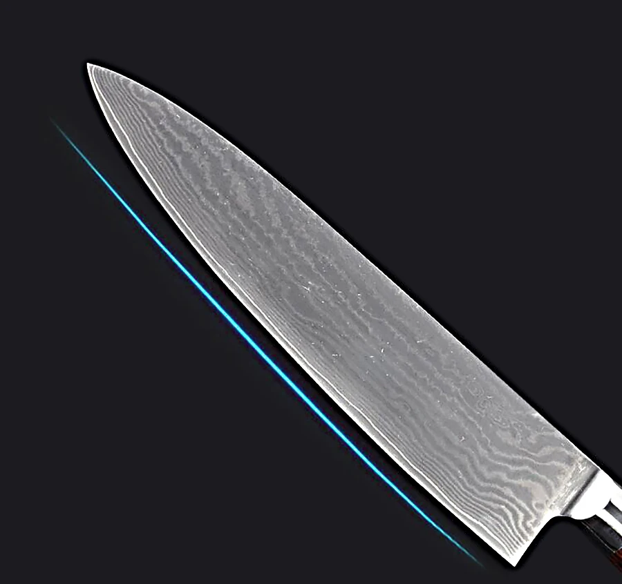 8 дюймов 67 слоев vg10 японский кухонный нож из дамасской стали, нож шеф-повара, нож шеф-повара сантоку, резак для быстрого мяса