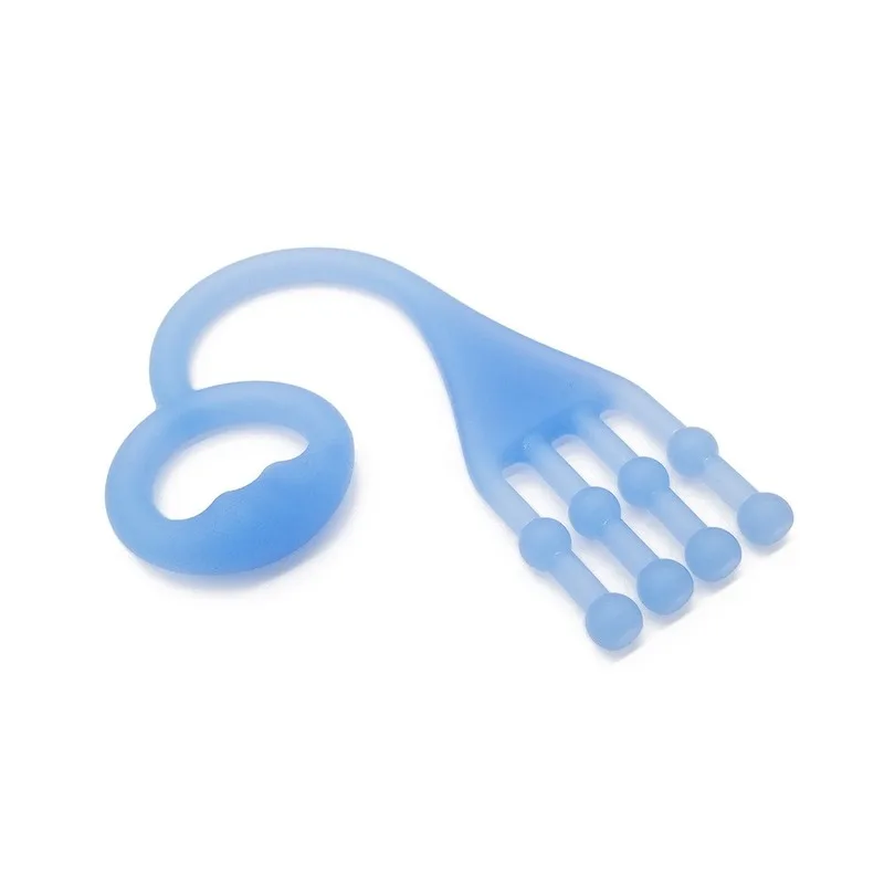 TPE Two-segment Toe Tension Rope Foot Tension Trainer Gym Equipment Resistance Training Fitness Bands Pull Rope F