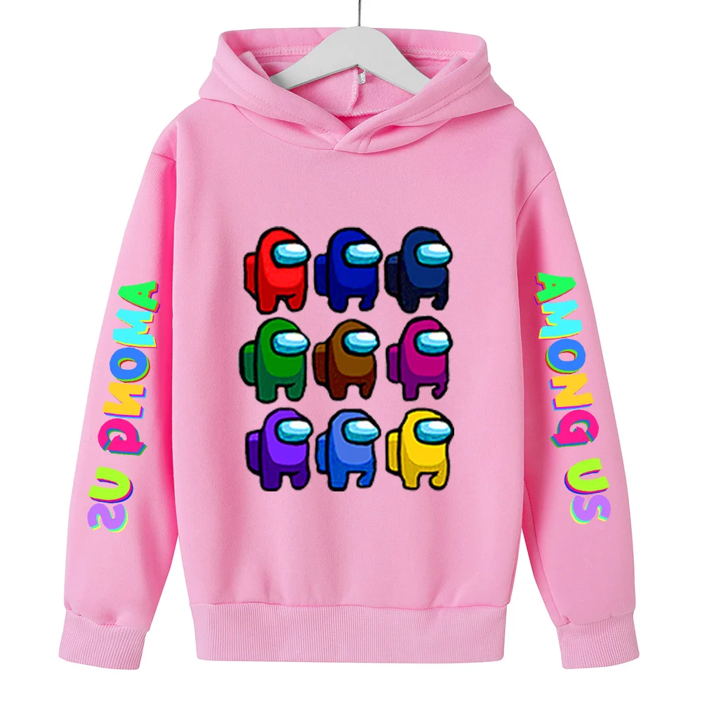 Impostor-sudaderas con estampado de animación para niño y niña, ropa deportiva de ocio, jerséis de calle para primavera y otoño