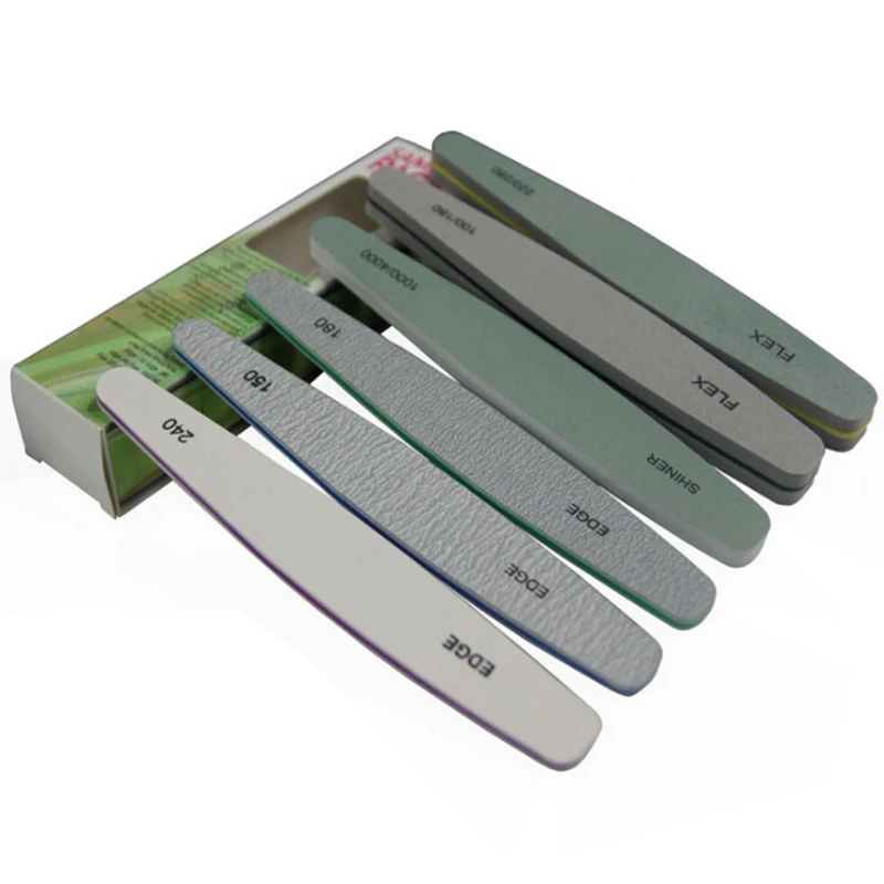 Wholesale 6 Pcs Nail Art Tool Nail File Pedicure Manicure Nail Polish Files Beauty Tools Nail Drill Accessories& Bits