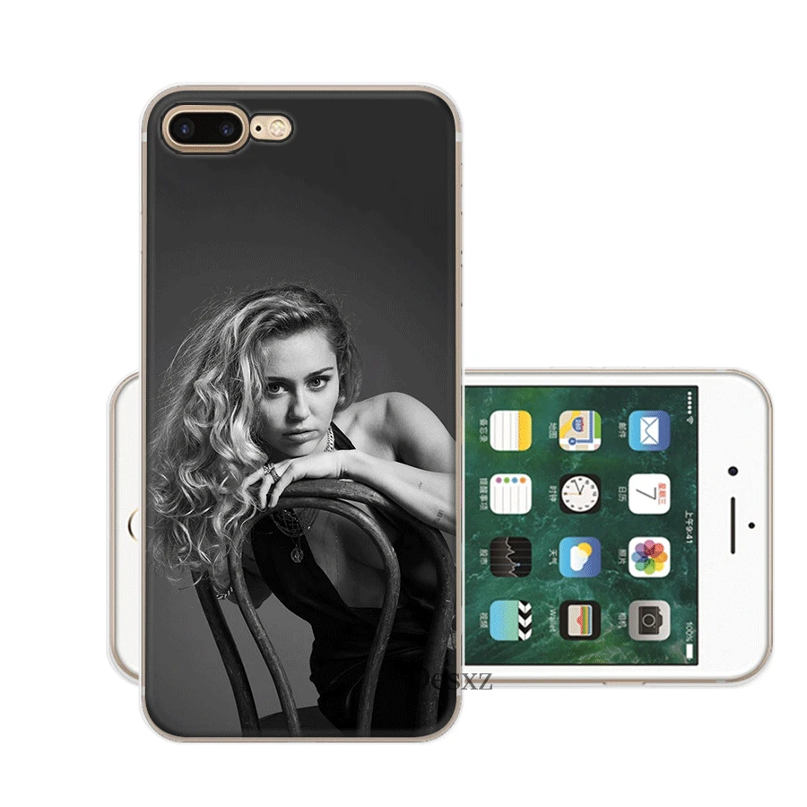 Чехол для мобильного телефона tpu для iPhone 11 Pro X XS Max iPhone XR 6 6S 7 8 Plus 5 5S SE чехол Miley Cyrus