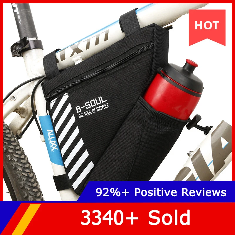 Bike Triangle Top-Tube-Bag Pocket Bicycle Water-Bottle B-SOUL 