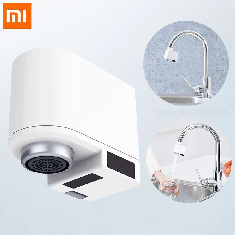 Xiaomi Zajia Индукционная водосберегающая интеллектуальная инфракрасная Индукционная вода кран анти-перелив поворотная головка экономичный кран с форсункой