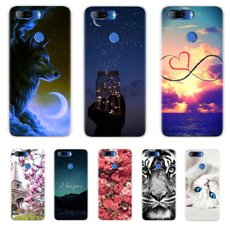 Мягкий чехол-накладка из ТПУ Для Lenovo K9 с цветным рисунком | Мобильные телефоны и