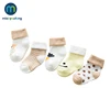 5 Pair High Quality Thicken Cartoon Comfort Cotton Newborn Socks Kids Boy New Born Baby Girl Socks Meia Infantil Miaoyoutong 2