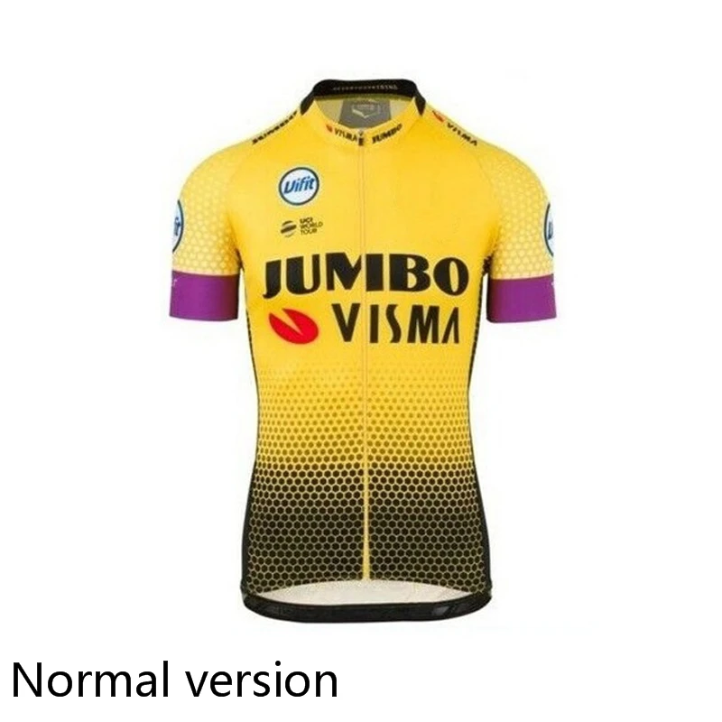Pro Team Jumbo Visma Велоспорт Джерси набор мужской велосипедный Майо MTB гоночный Ropa Ciclismo летняя быстросохнущая одежда Bianching Джерси - Цвет: A 5