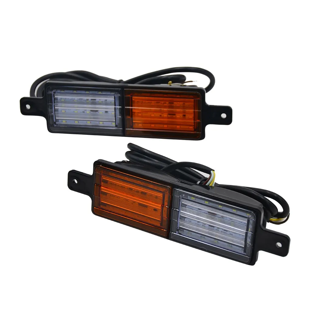 DC 10-30V 2 шт. светодиодов задний стоп-сигнал, сигнал заднего хода для прицепа грузовика Караван Лодка автомобиля 1 пара 12 V/24 V фургон задние стоп-сигналы#878