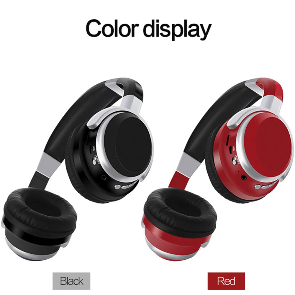 HYASIA Беспроводные наушники Bluetooth 4,2 гарнитура Поддержка TF FM с микрофоном компьютерный наушник USB для мобильного телефона ПК