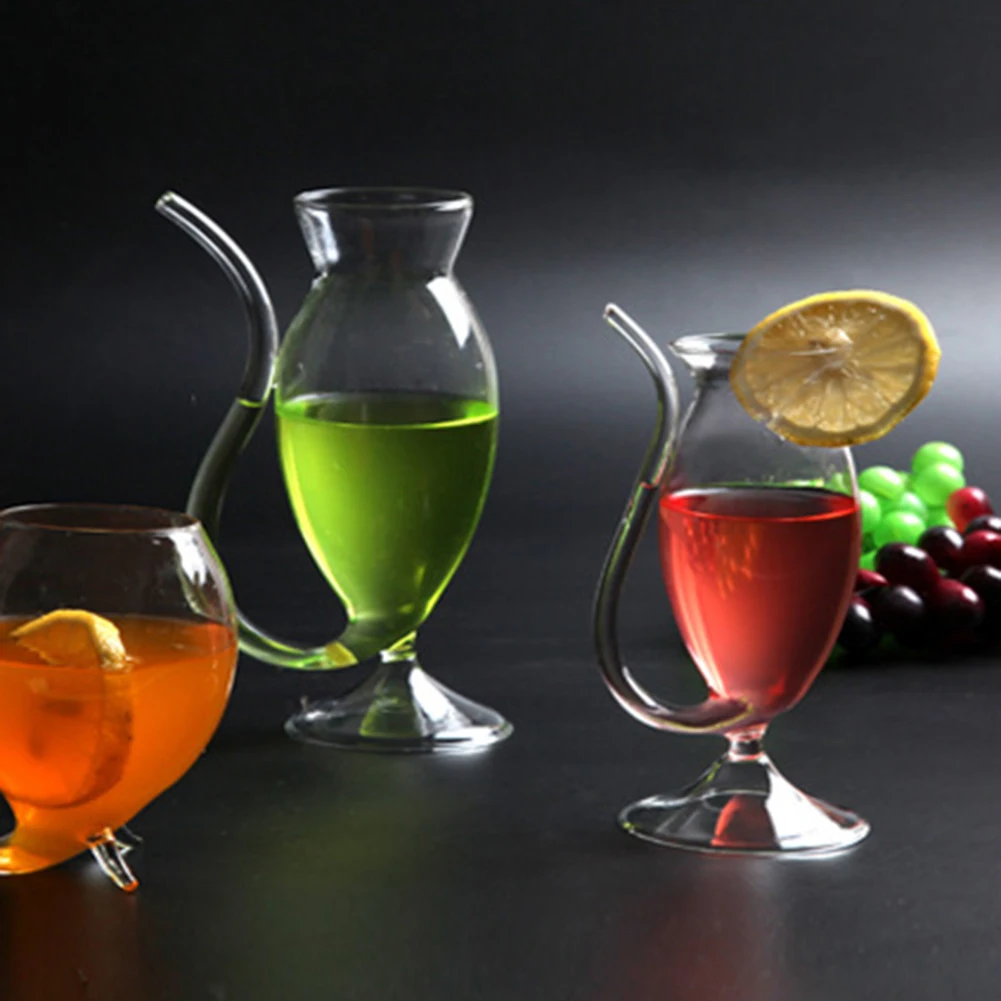Вино Виски Стекло термостойкие соки молоко питьевой трубки соломы чашки