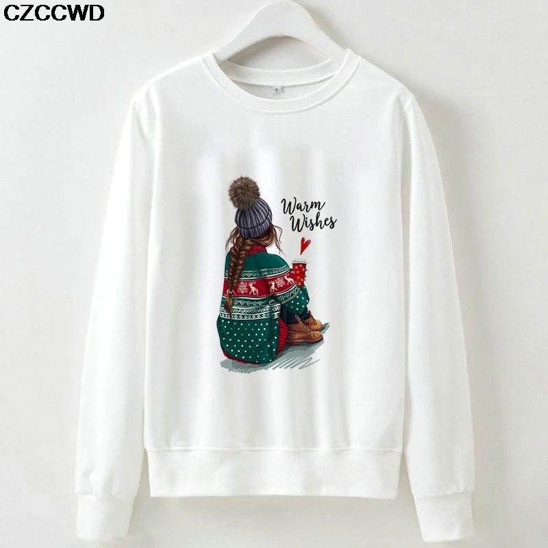  CZCCWD Polerones Mujer 2019 New But First Coffee Fashion Sweatshirt Leisure Streetwear Long Sleeve 