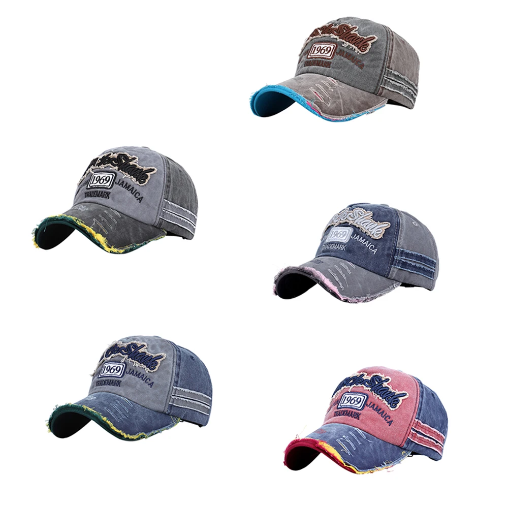 Весенняя хлопковая бейсболка, бейсболка, летняя кепка, хип-хоп облегающая Кепка, головные уборы для мужчин и женщин, многоцветная