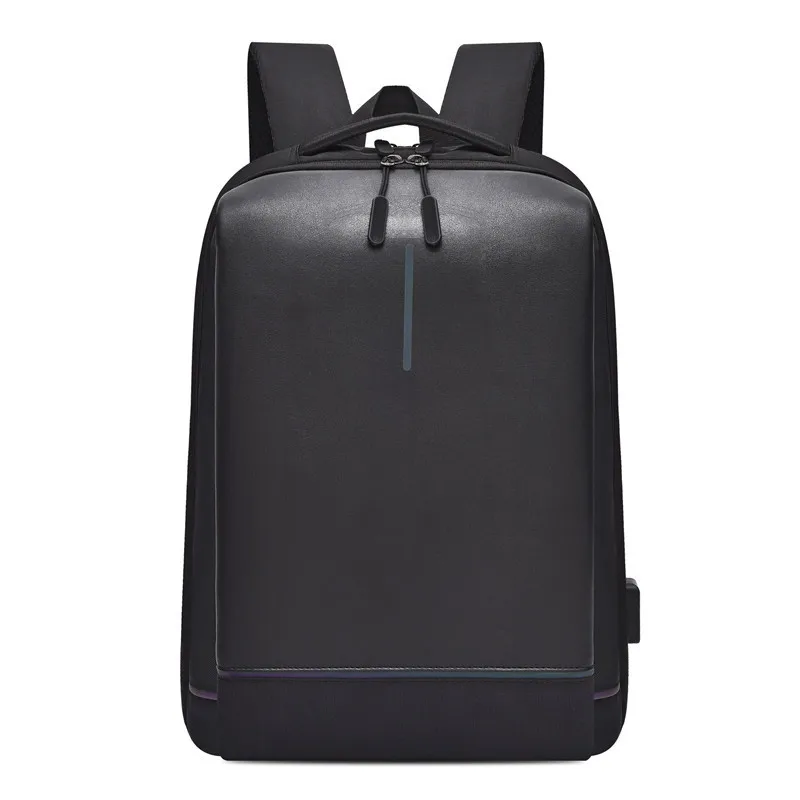 

Usb Rechargeable Business Computer Bag Backpack Leisure Outdoor Travel Backpack Students Bookbag Black Backpack Small Backpack