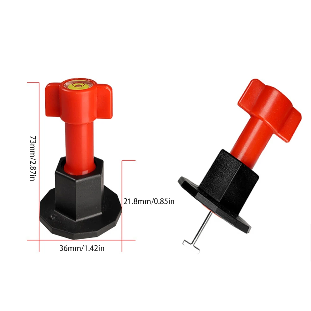 Плитка комплект для нивелирования Т-выравниватель локатор 24 шт. цилиндр 1 шт. специальные ключи 50 шт. стальная игла многоразовый инструмент для установки плитки B4