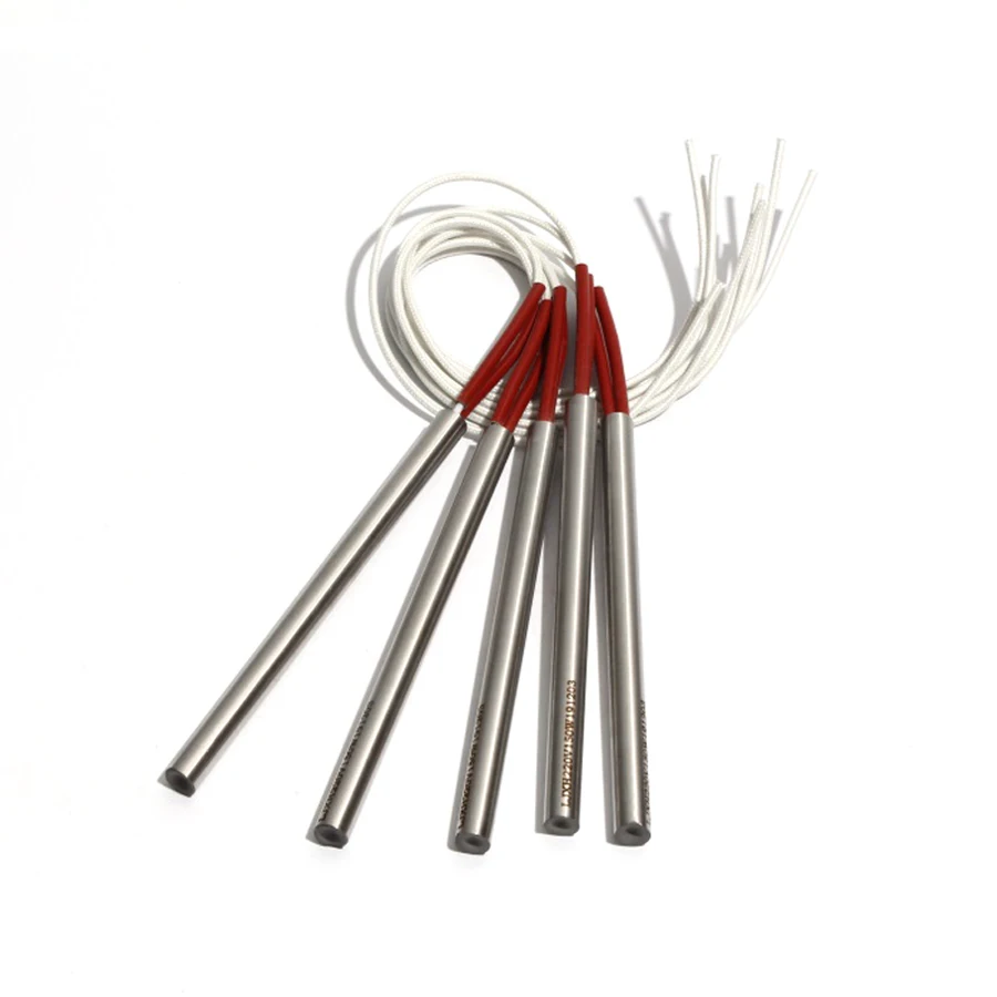 Diâmetro 265 Tubular 300 mm Cartucho Tubular Aquecedor 304sus Tubo de Aquecimento Elétrico 1300 1350 1400 1450 1500w Elemento de Resistência Peças 16 mm