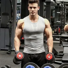 Muscle Dr. Brothers мужской летний эластичный стиль облегающий спортивный фитнес Быстросохнущий Фитнес модный Европейский и американский жилет