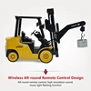 High Simulation Forklift Truck 2.4G RC Forklift Truck Loader Truck Auto Demo Lifting Music Light Car Engineering vehicle Boy Toy 3