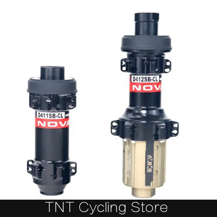 Тайвань Novatec D411sb D412sb 24 Отверстия Mtb дорожный дисковый тормоз Центральный замок велосипедные ступицы Xd Abg передние 9 12 мм/100 мм задние 135/10 мм 142/12 мм - Цвет: 24H Thru Shimano