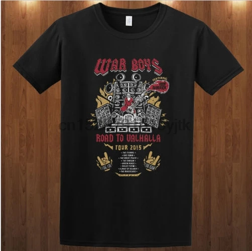 

War Boys Mad Max Fury Road Action Movie Borderlands T Shirt S M L Xl 2 3Xl Tees