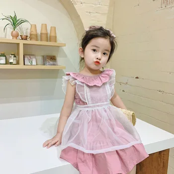 

2020 Best Selling Girls Dress Summer Sleeveless Fashion Girls Dresses 1-6Years