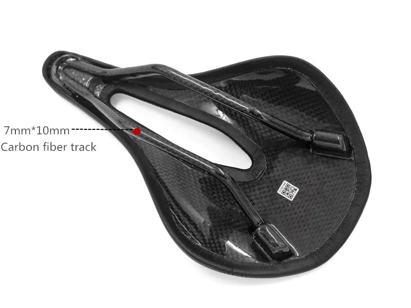 

EC90 Bicycle Seat Mat Carbon Fiber Ultra-Light Saddle All Edges Included Breathable Leather Road Bike Mountain Bike Seat