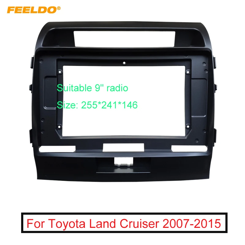 Автомобильная стереосистема FEELDO 10 1 дюйма 2DIN рамка для Toyota Land Cruiser 07-15 | Автомобили