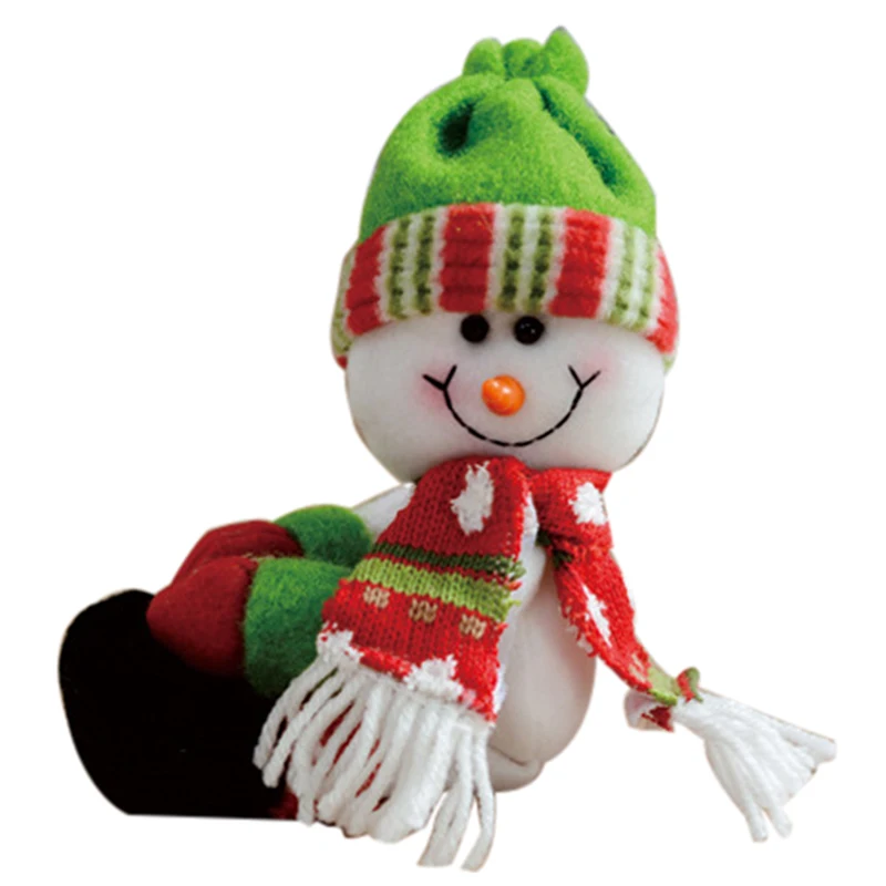 Santa Claus Snowman Elk Bottle Cover Cloth Creative Christmas Red Wine Bottle Covers Set Xmas Party Supplies Christmas Gift Bag