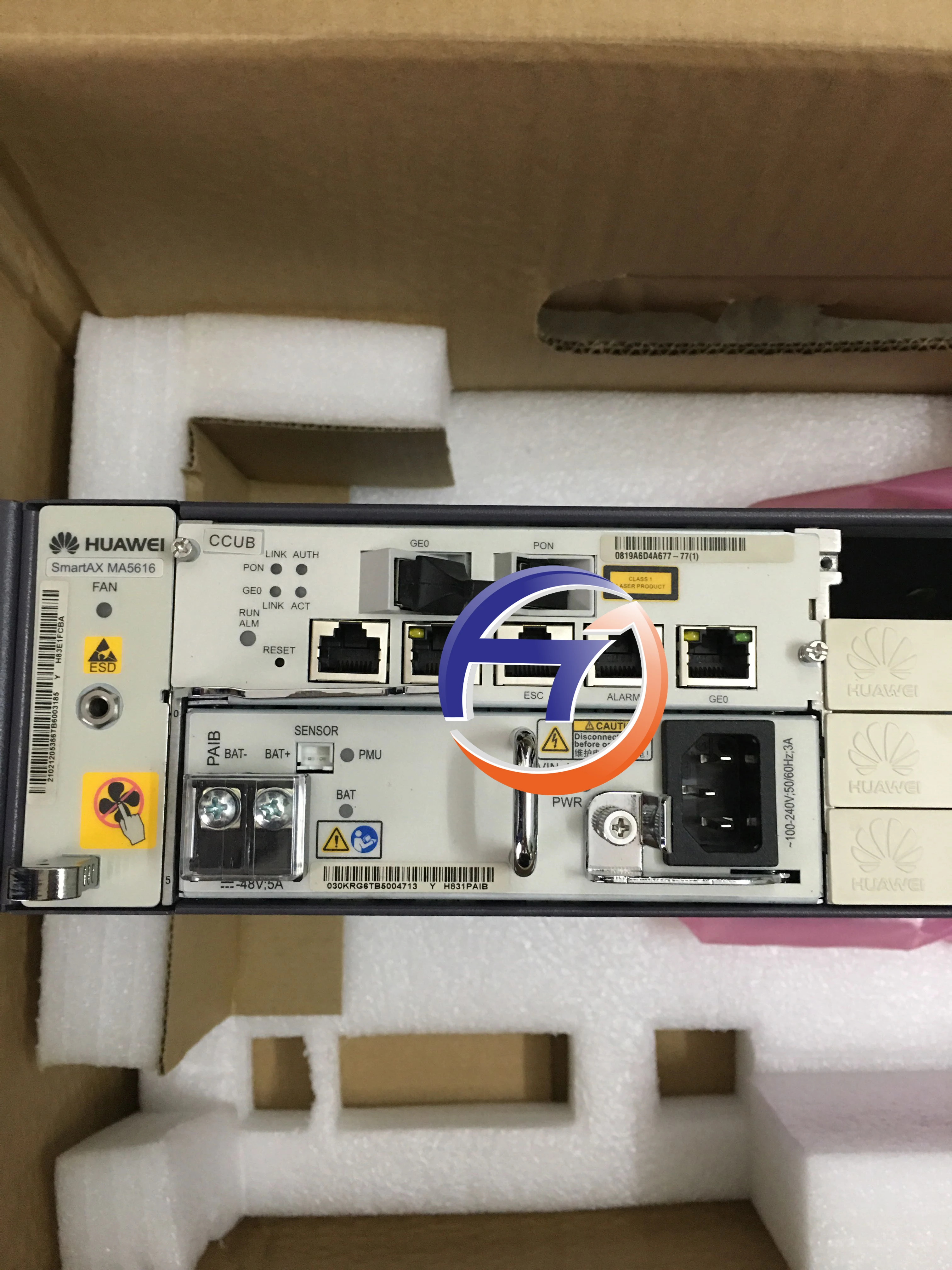Huawei MA5616 GPON OLT с 1* карта ADLE для VDSL2 Digital Subscriber Line Acces