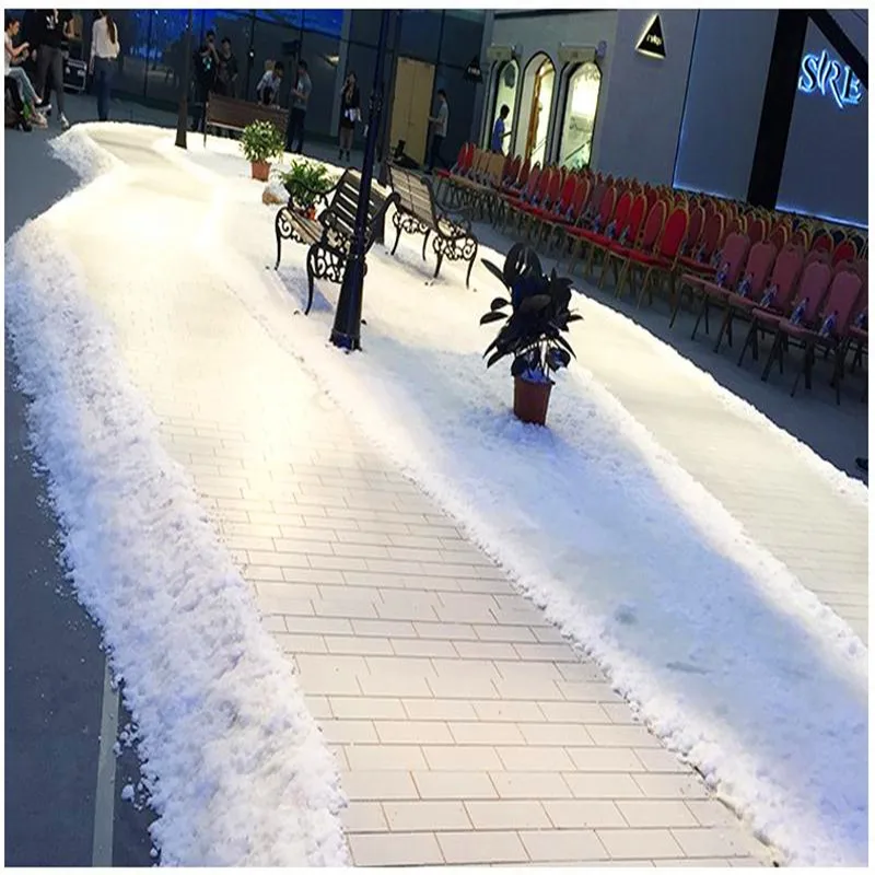 500 г искусственный снег мгновенный материал натрия полиакрилат белый для свадьбы
