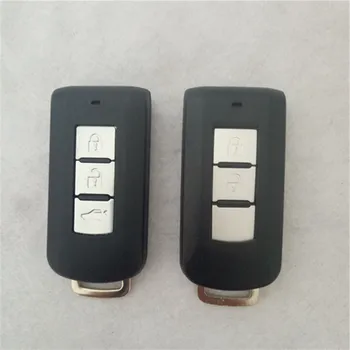 

DAKATU 2/3 Button Replacement Remote Key Shell Case Smart Car Key Housing Cover Fob for Mitsubishi Lancer Outlander ASX