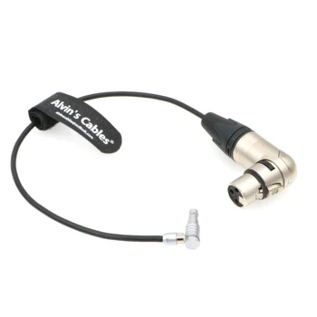 

Alvin's Cables 5 Pin 00 Right Angle Male to XLR 3 Pin 90 Degree Female Audio Cable for Z CAM E2 Camera