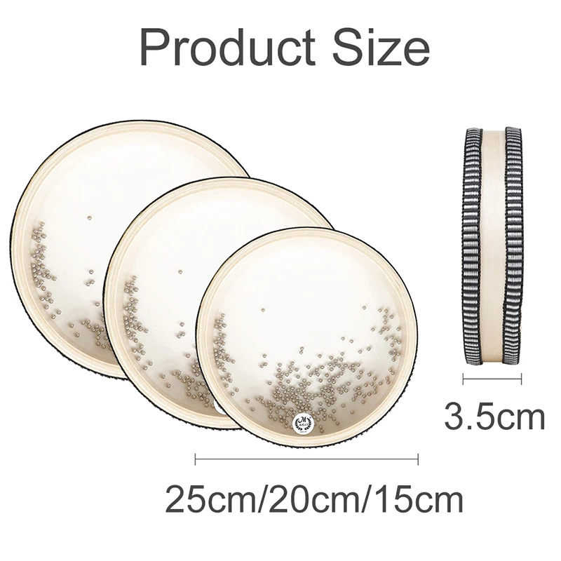 Baby Montessori Ocean Wave Bead Hand Drum Music Instruments Toys Early Learning Music Percussion Educational Toys For Baby Gifts 6
