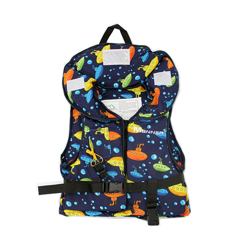 Child Life Jacket Outdoor Swimming Motorboat Fishing Childrens Rescue Life Vest Water Sports Jackets for Boys and Girls Buoyancy Survival Swimsuit 