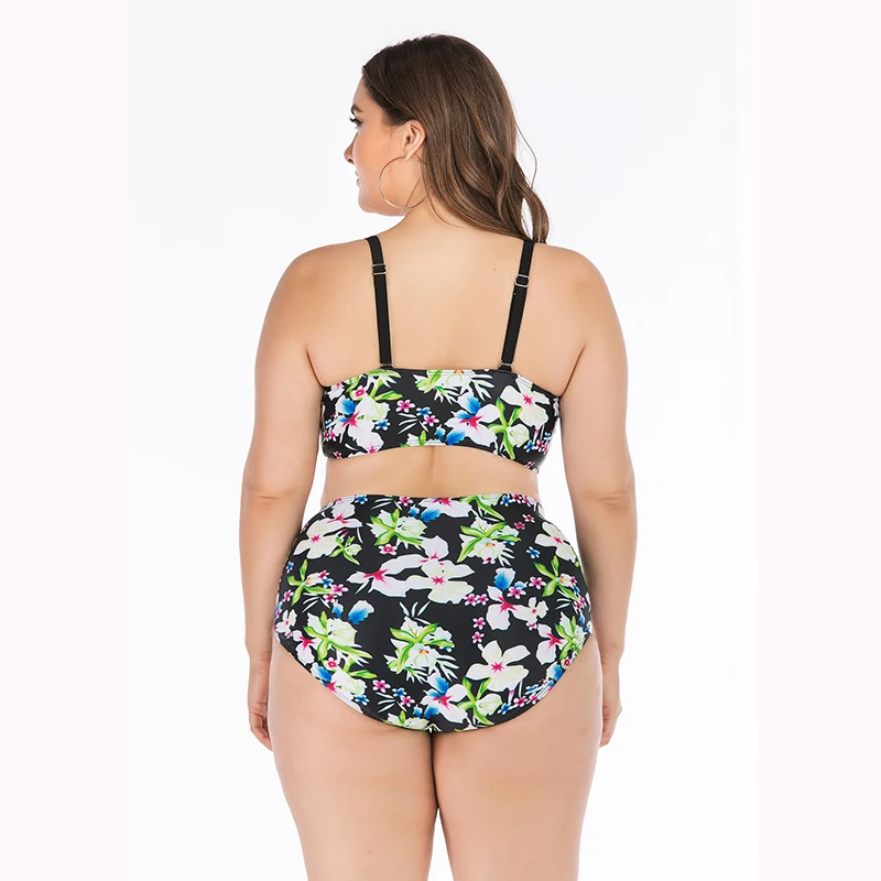 Bikini swimwear ladies two-piece swimsuit Biquini swimsuit sexy bikini suit female sense women's plus size swimsuit