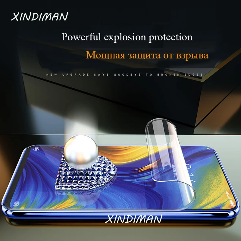 38D спереди+ сзади гидрогель пленка для xiaomi redmi5 5plus протектор экрана из закаленного стекла для xiaomi redmi5 5A 6 6A 7 7A redmi note5 Note6 Note7 K20