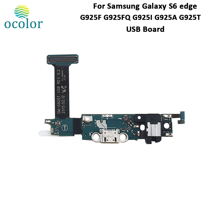 Ocolor для Samsung Galaxy S6 edge G925F G925FQ G925A G925T USB плата разъем зарядки контроллера аксессуар