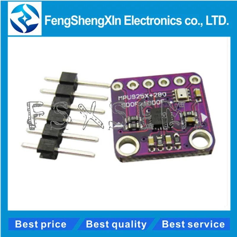MPU-9250 MPU9250 BMP280 SPI интерфейс межсоединений интегральных схем/I2C 10DOF ускорение гироскоп-Компас 9-осевой Сенсор борту модуль GY-91 для Arduino 3-5V