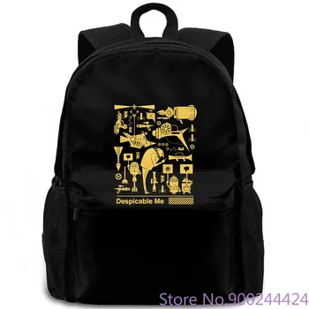 

Despicable Me 3 Men's Minion Worker Strike Low Price Round Neck Men s backpack