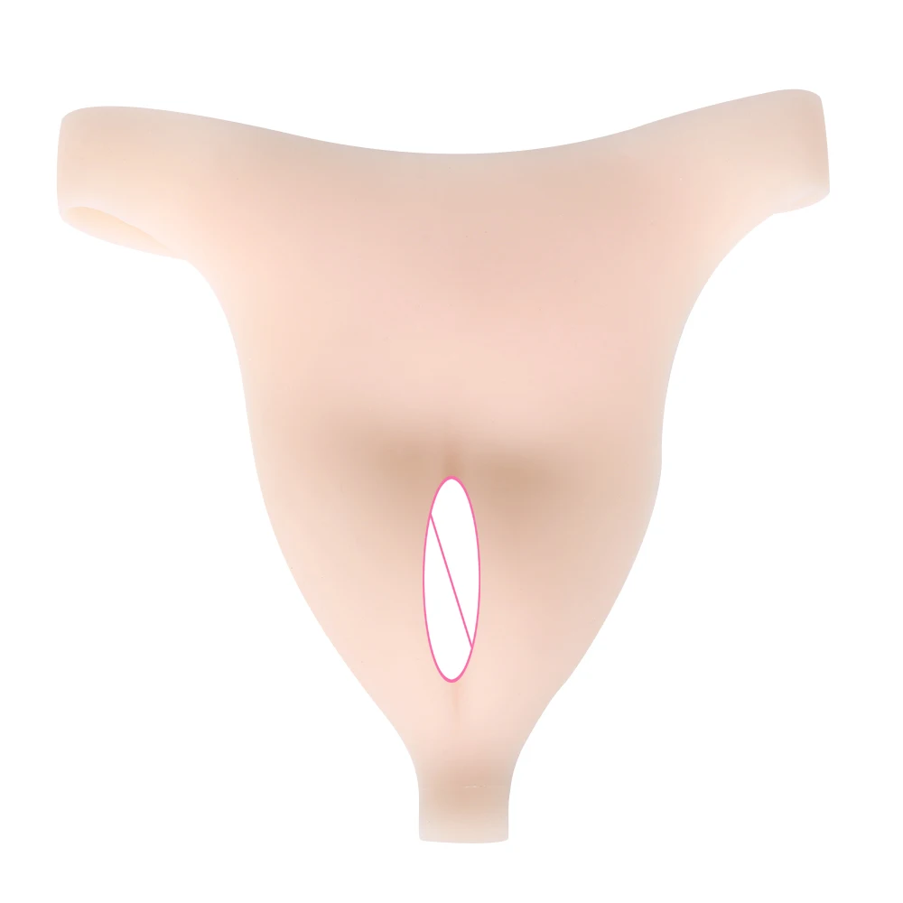 Силиконовое Т-образное женское нижнее белье с верблюжьим носком женское искусственная вагина нижнее белье для трансвеститов Косплей транспол