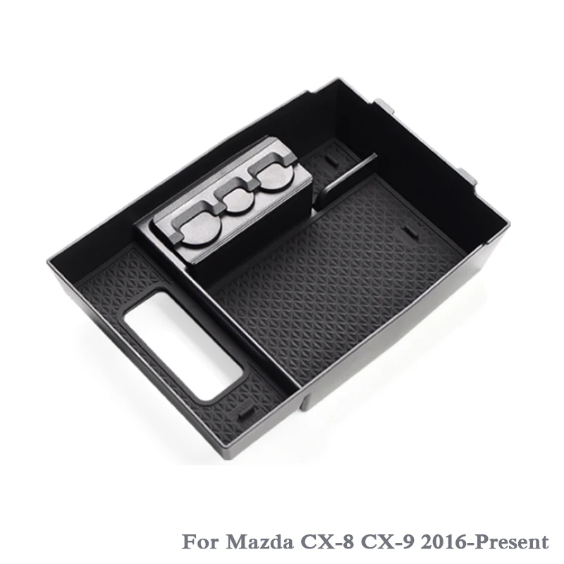 Автомобильный Стайлинг автомобильный подлокотник коробка для хранения для Mazda CX-8 CX-9-Настоящее LHD консоль подлокотник коробка для хранения крышка авто аксессуары