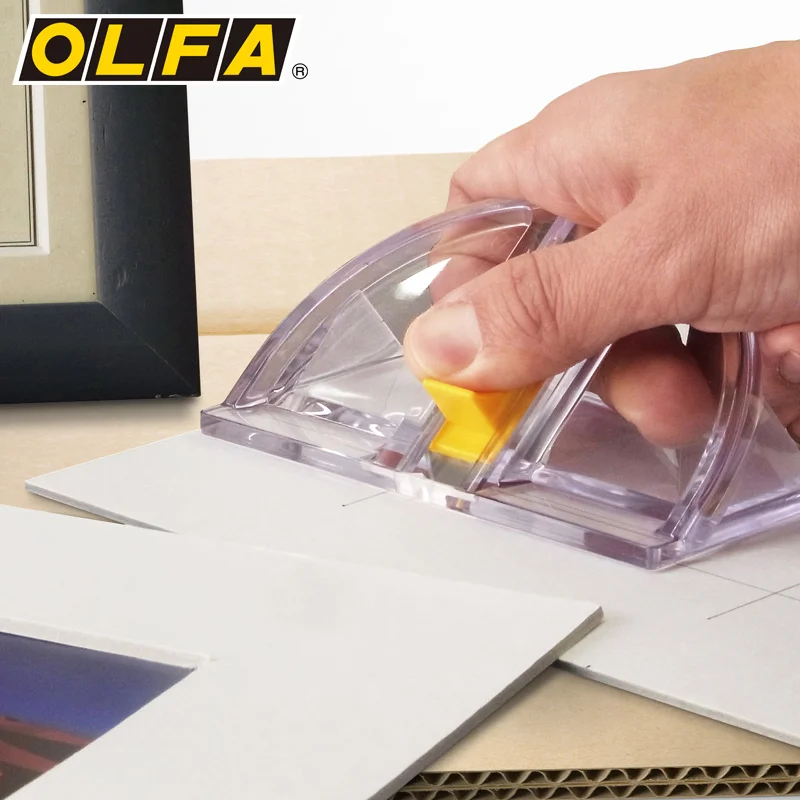 OLFA Europa Frame, 45 градусный режущий инструмент под углом, обрезанная рамка edge MC-45