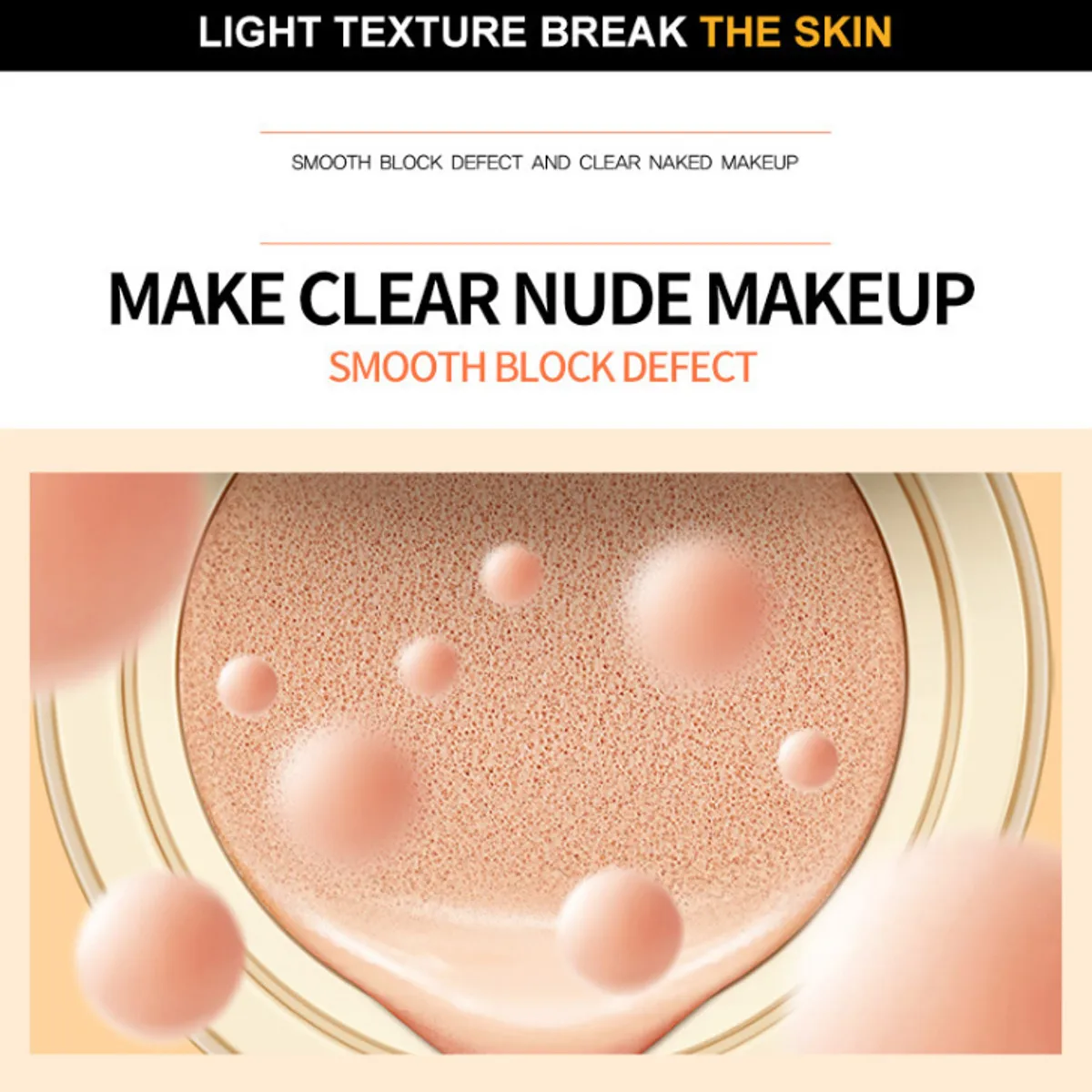 Perfect Skin Magic Snow Cushion BB крем-основа увлажняющий, питательный отбеливающий консилер для макияжа Косметика
