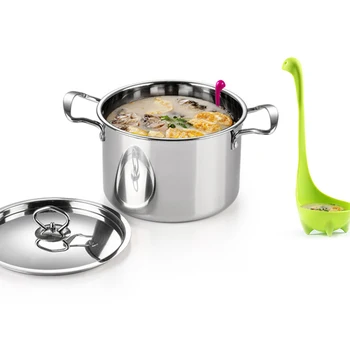 

Large Standing Spoon Cute Creative Vertical Soup Spoon Long Handle Animals Shape Drainer Spoon Kitchen Utensils BPA Free
