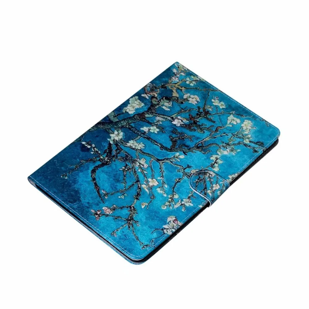 Цветной чехол из полиуретановой кожи для планшета для samsung Galaxy Tab S6 SM-T860 SM-T865 10,5 дюймов Модный чехол-подставка+ ручка