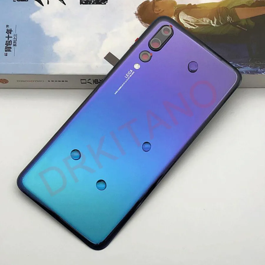Задняя панель для Huawei P20 Pro задняя крышка аккумулятора Корпус задней двери