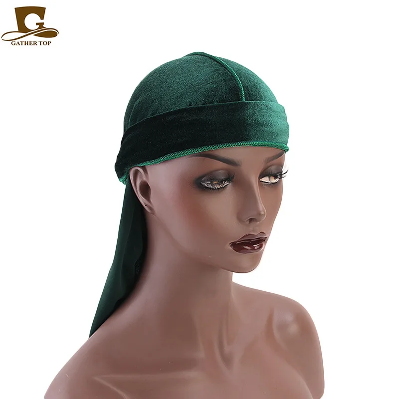 Venda por grosso Leopard Capô e fornecedor Durag Algodão Personalizada  lenço de cabeça Scrunchie Hairband Durags Acetinado Bandana Durag Veludo -  China Durags e Headwear preço