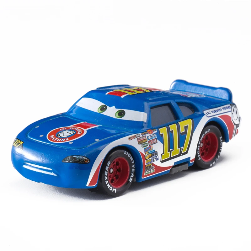 Автомобили disney "тачки 3 № 33 гоночный автомобиль Lightning McQueen Джексон Storm Крус Mater литья под давлением металлического сплава Модель автомобиля игрушки подарки