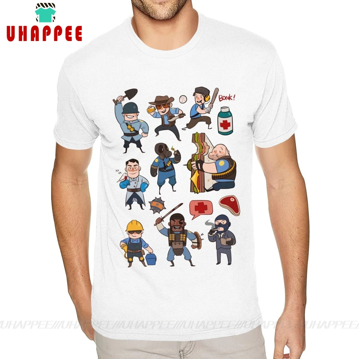 Тренировочная команда Fortress 2 все класс футболки рубашки мужские 6XL с коротким